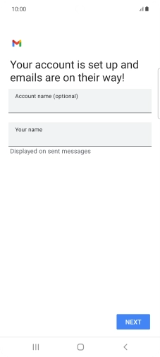 Press the field below 
