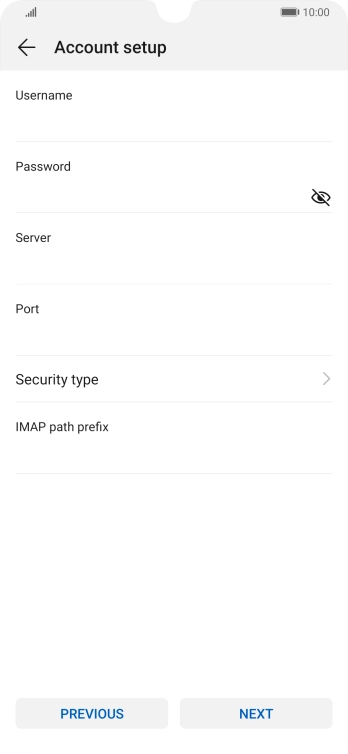 Press the field below 