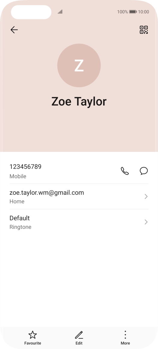 Press the required number.