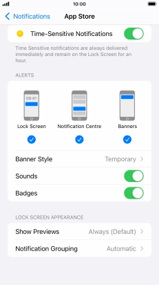 Press Notification Grouping.