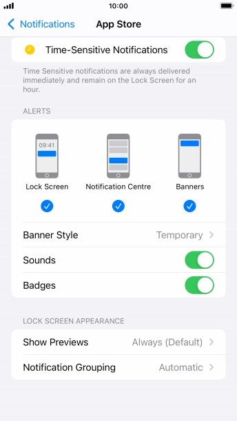 Press Notification Grouping.