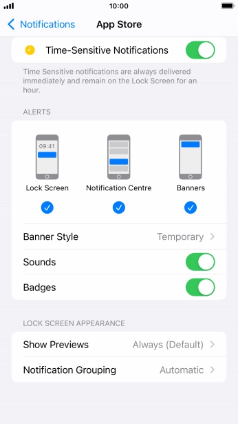 Press Notification Grouping.