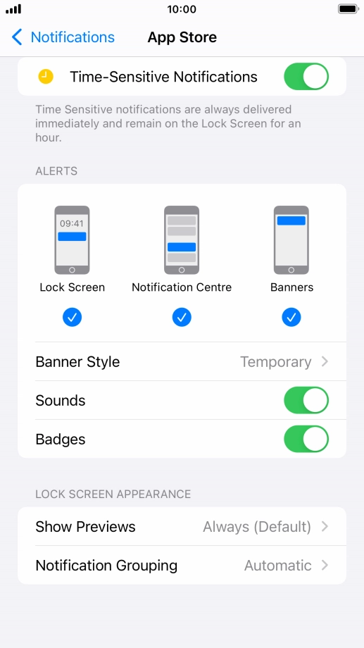 Press Notification Grouping.