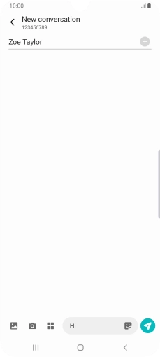 Press the picture icon.