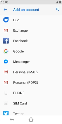 Press Personal (POP3).