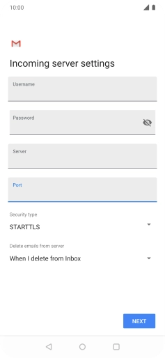 Press the drop down list below 