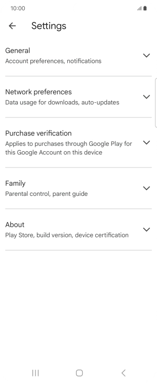 Press Network preferences.