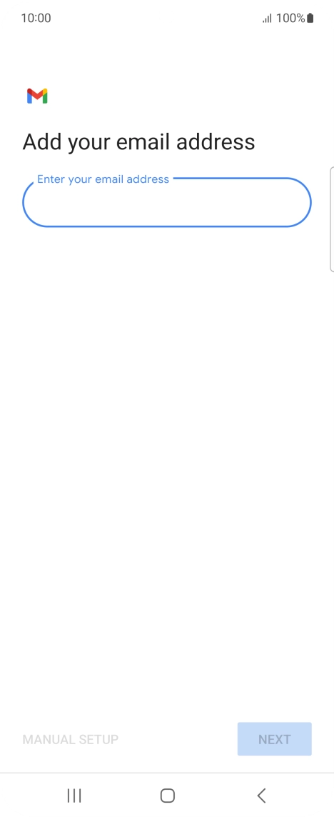 Press the field below 