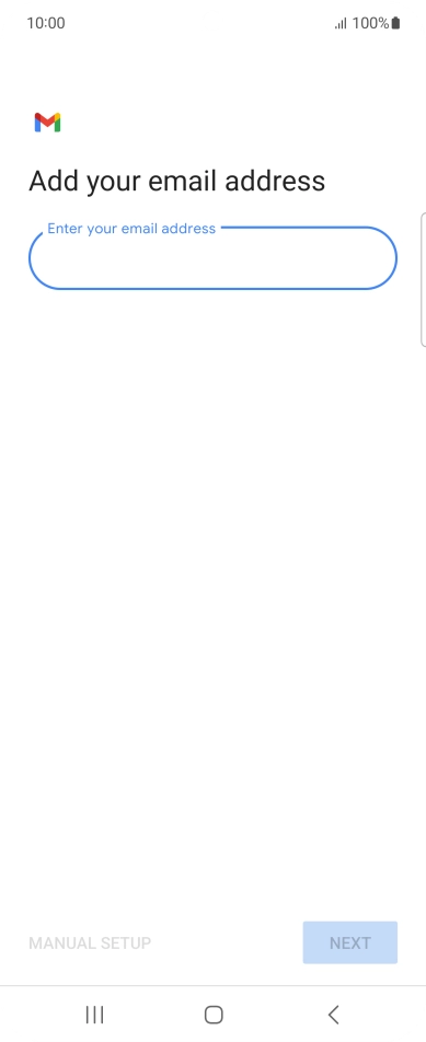 Press the field below 