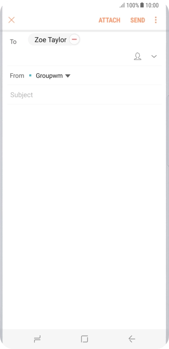 Press Subject and key in the required subject.