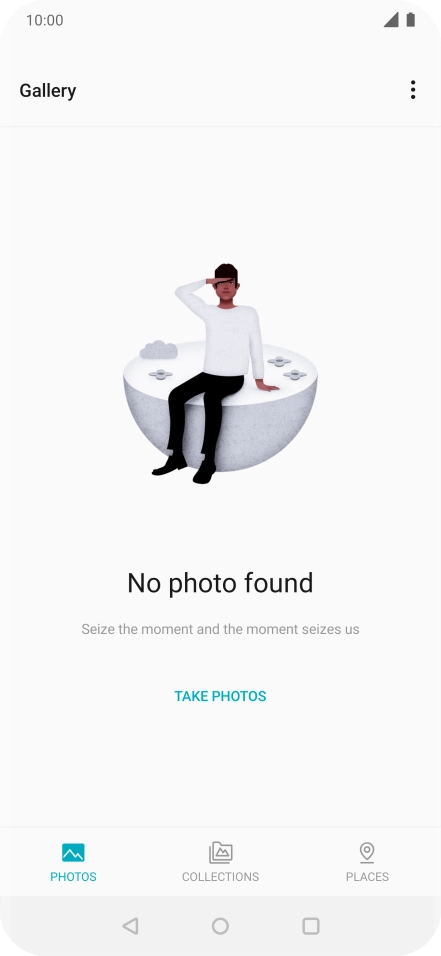Press COLLECTIONS and go to the required folder.