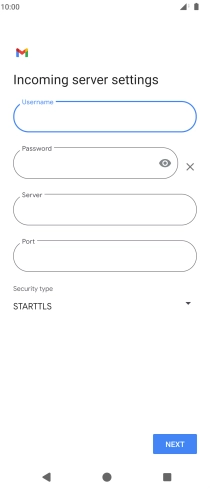 Press the field below 
