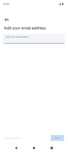 Press the field below 