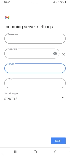 Press the field below 
