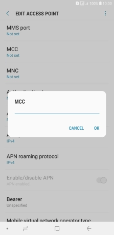 Key in 234 and press OK.