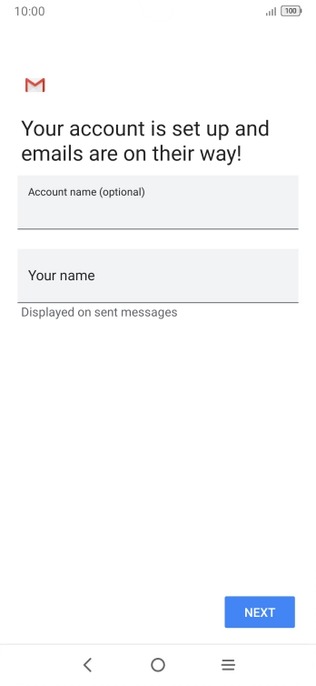 Press the field below 