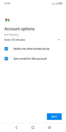 Press the drop down list below 
