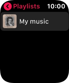 Press the required playlist.