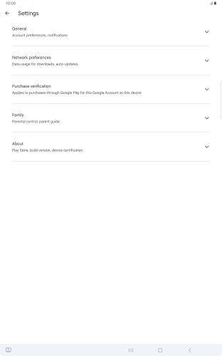 Press Network preferences.