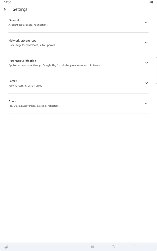 Press Network preferences.