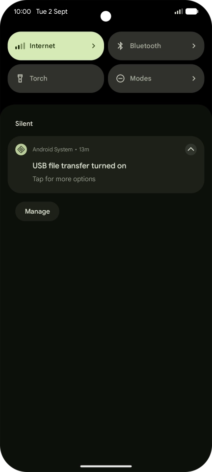 Press Tap for more options..