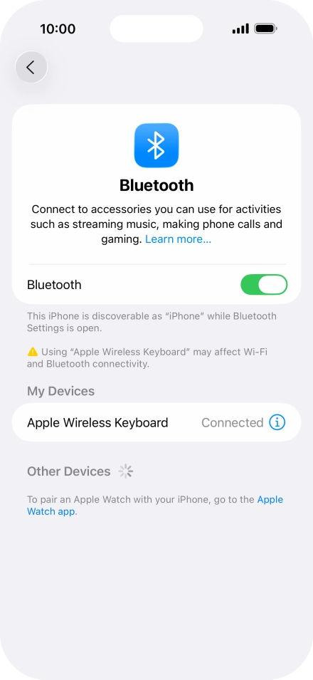 Slide your finger upwards starting from the bottom of the screen to return to the home screen.