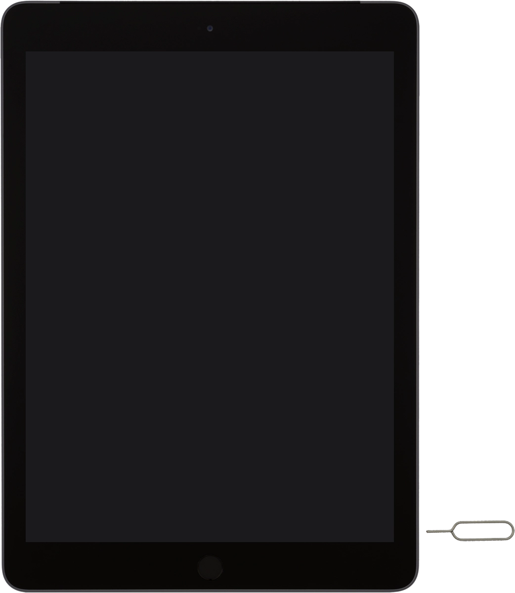 Find the opener for the SIM holder.