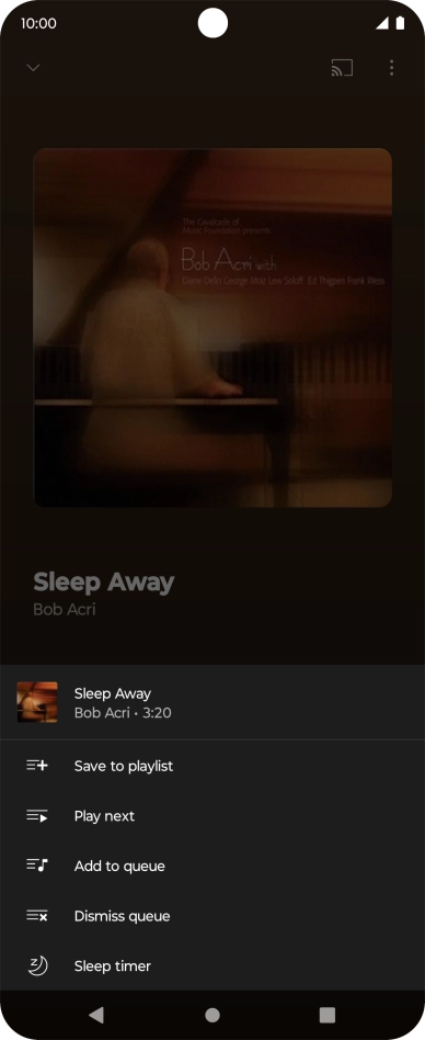 Press Save to playlist.