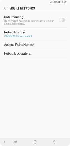 Press Access Point Names.