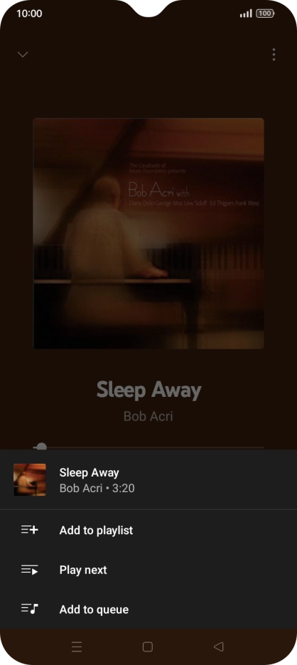 Press Add to playlist.