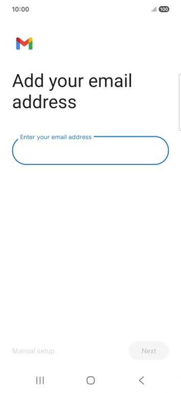 Press the field below 
