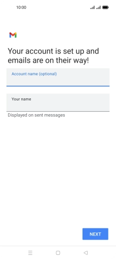 Press the field below 