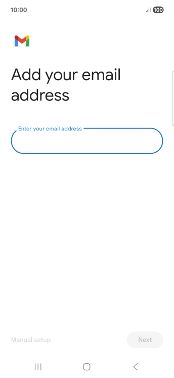 Press the field below 