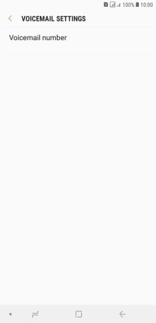 Press Voicemail number.