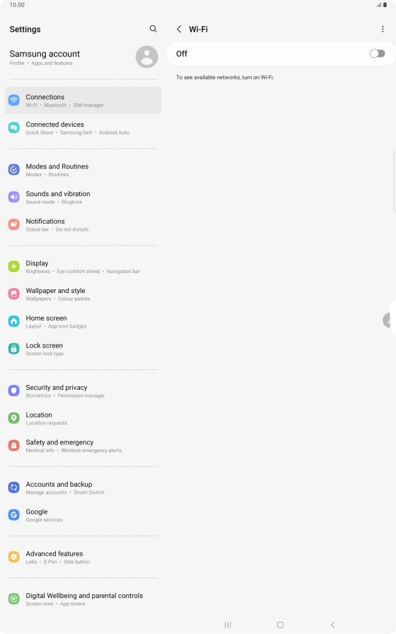 Press the indicator to turn on the function.