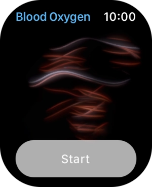 Press Start and wait a moment until the measurement is done.