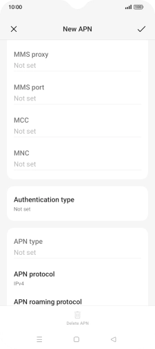 Press the field below 