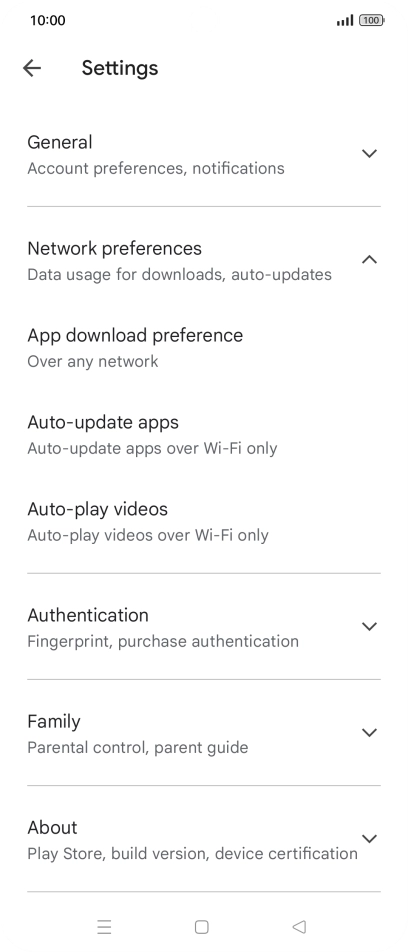 Press Auto-update apps.