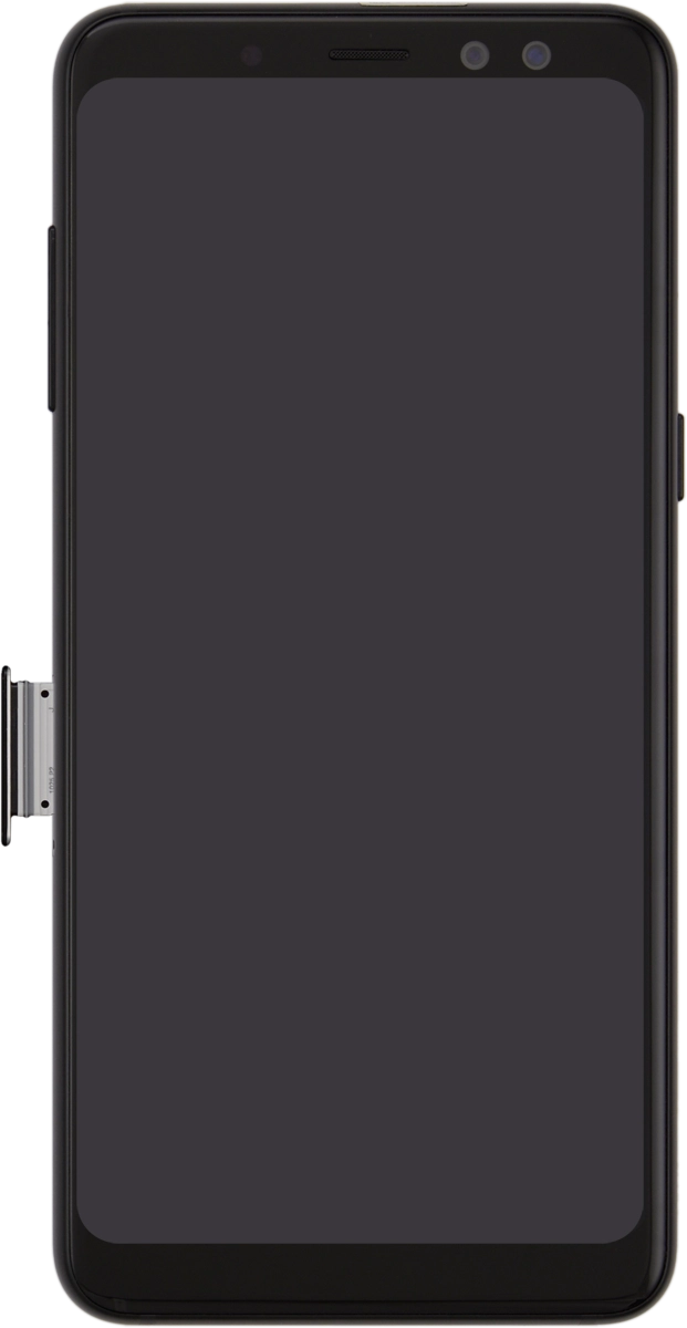 Remove the SIM holder from your phone.