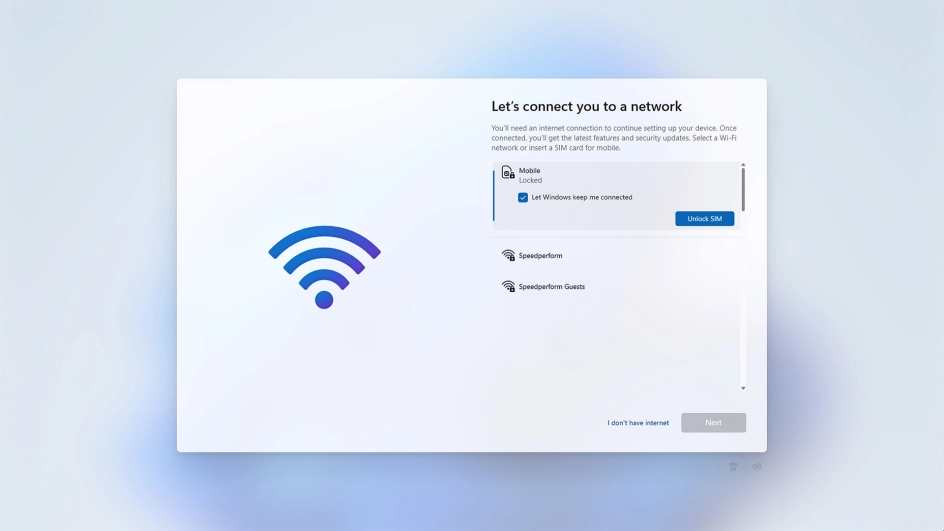 If your SIM is locked, click Unlock SIM.