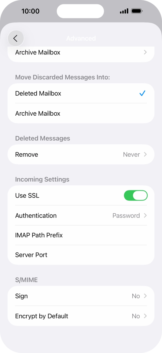 Press Authentication.