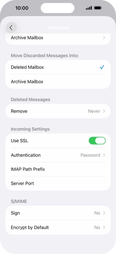 Press Authentication.
