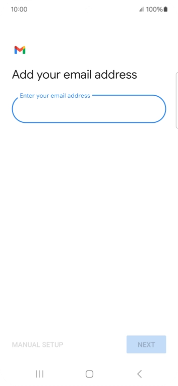 Press the field below 