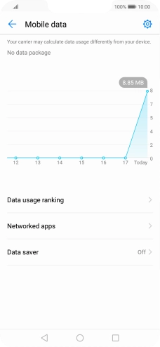 Press Networked apps.