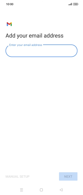 Press the field below 