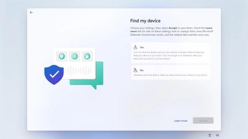 Click the required setting.