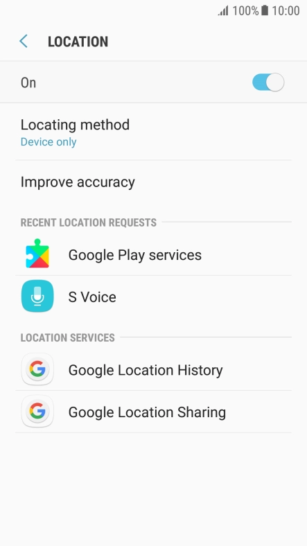 Press Locating method.