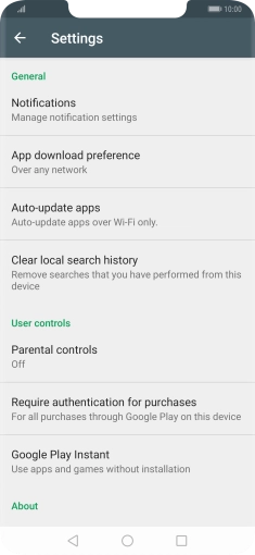 Press Auto-update apps.