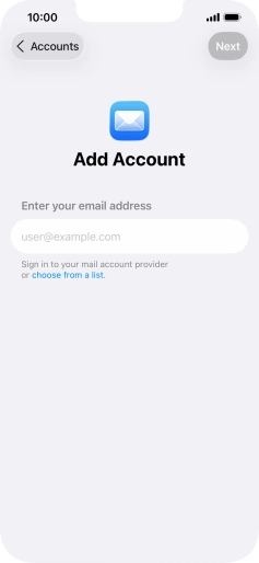 Press the field below 