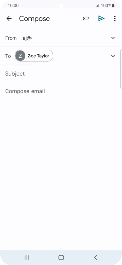 Press Subject and key in the required subject.